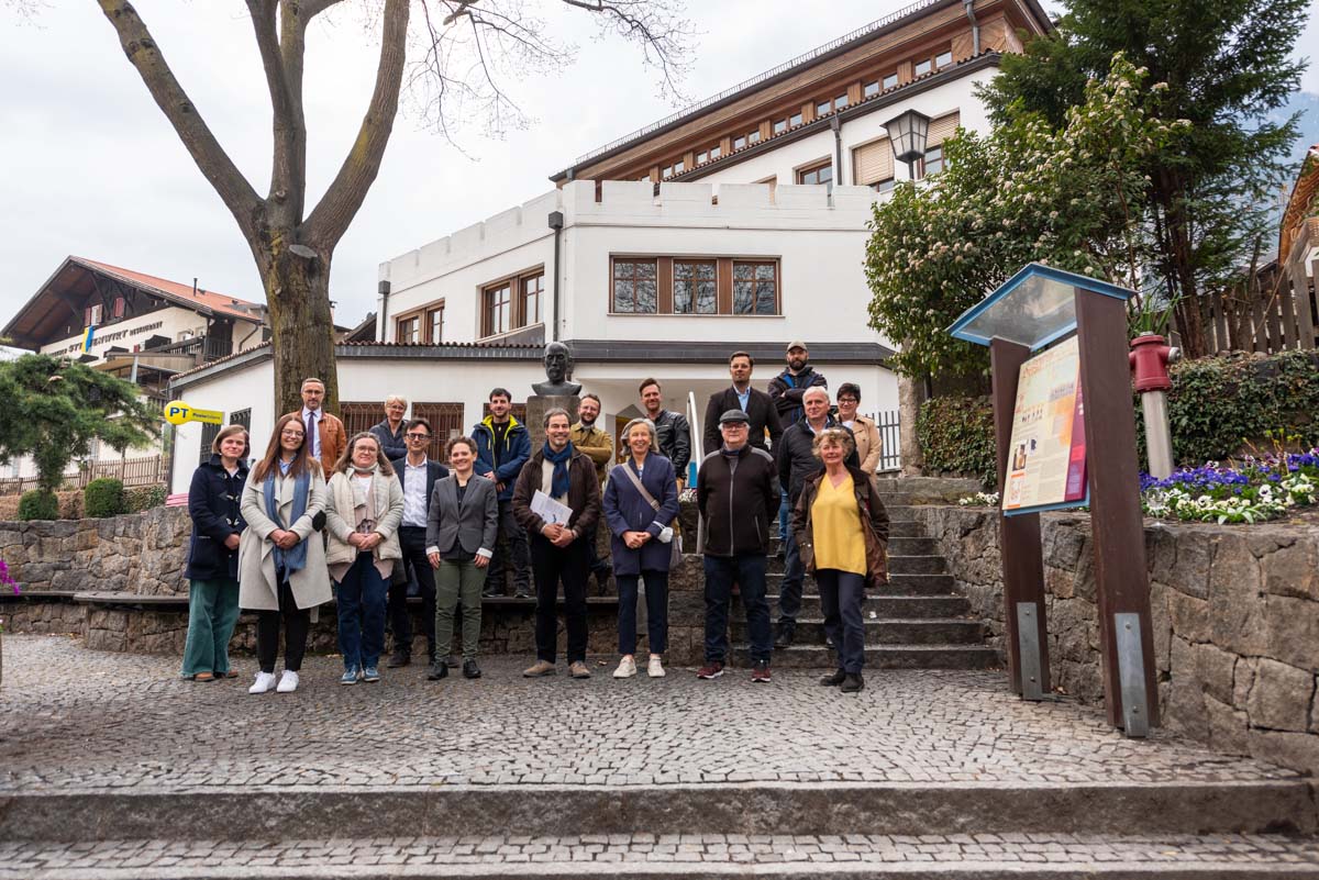 Gruppenfoto - Pressekonferenz